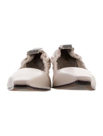 Brunello Cucinelli Leather Ballet Flats