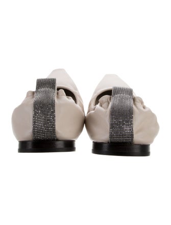 Brunello Cucinelli Leather Ballet Flats
