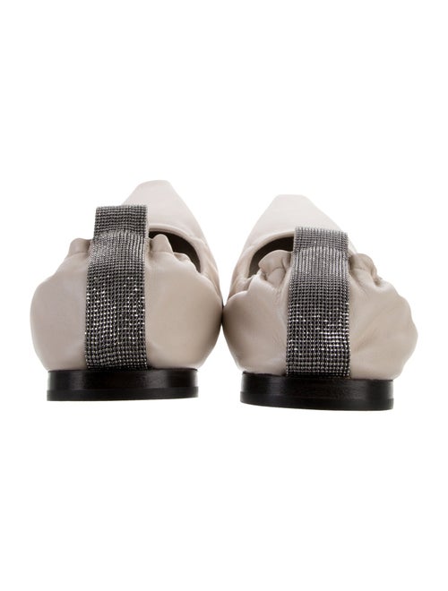 Brunello Cucinelli Leather Ballet Flats