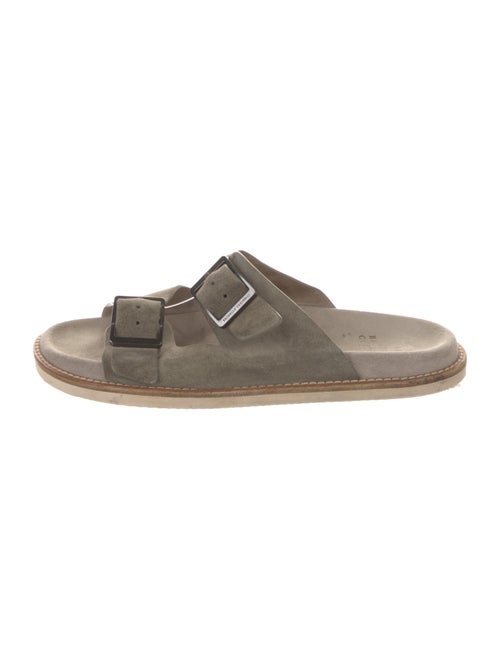 Brunello Cucinelli Suede Slides
