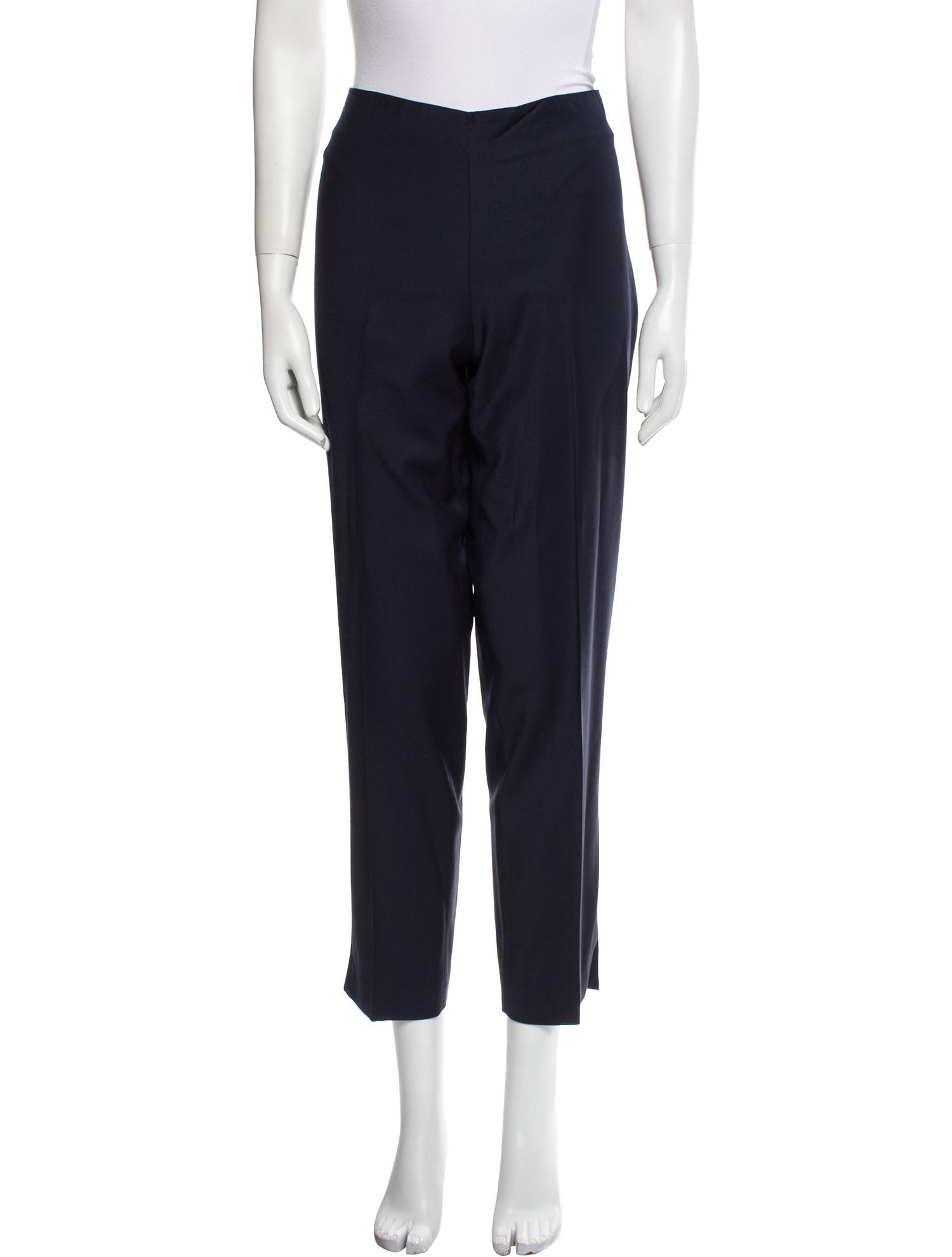 Brunello Cucinelli Virgin Wool Straight Leg Pants