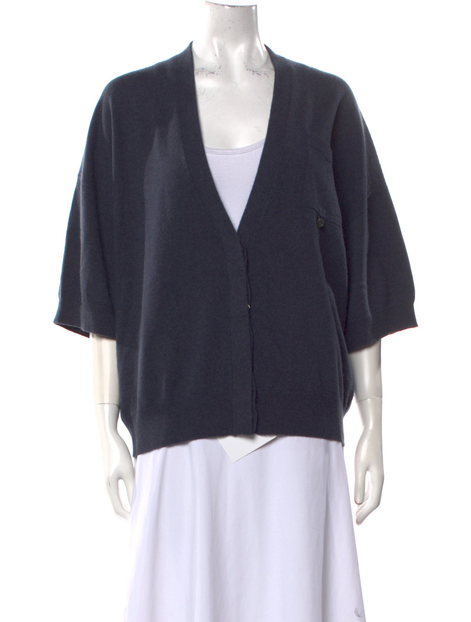 Brunello Cucinelli Plunge Neckline Sweater