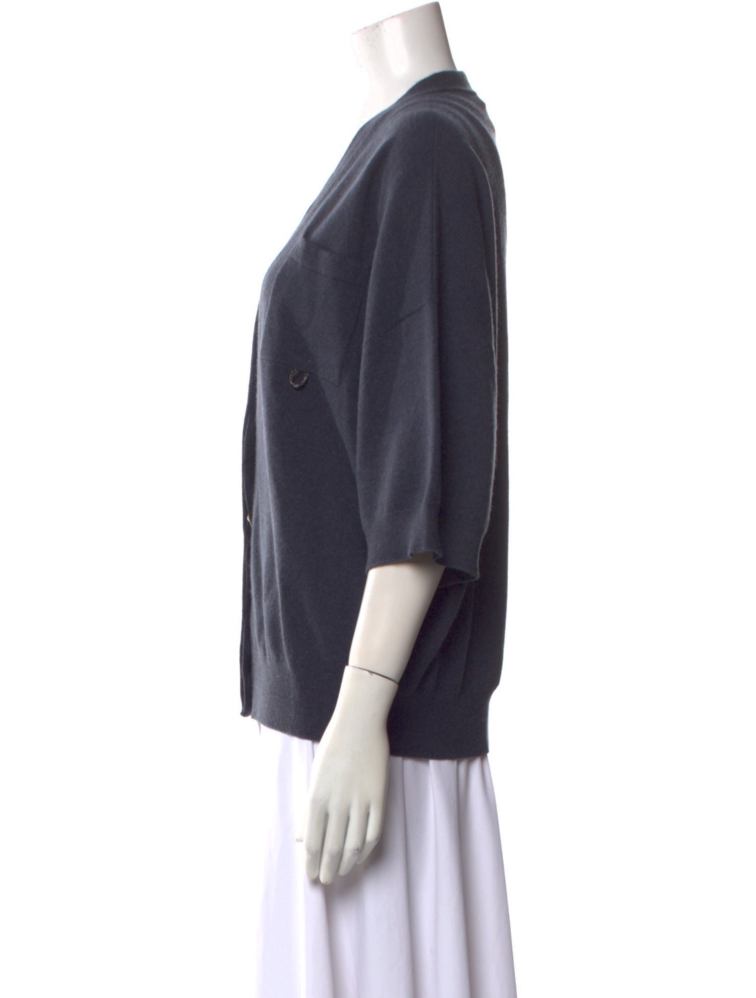 Brunello Cucinelli Plunge Neckline Sweater