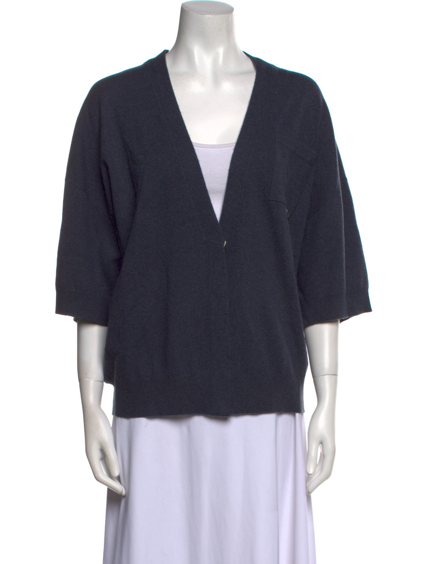 Brunello Cucinelli Virgin Wool V-Neck Sweater