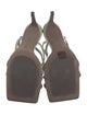 Brunello Cucinelli Leather T-Strap Sandals