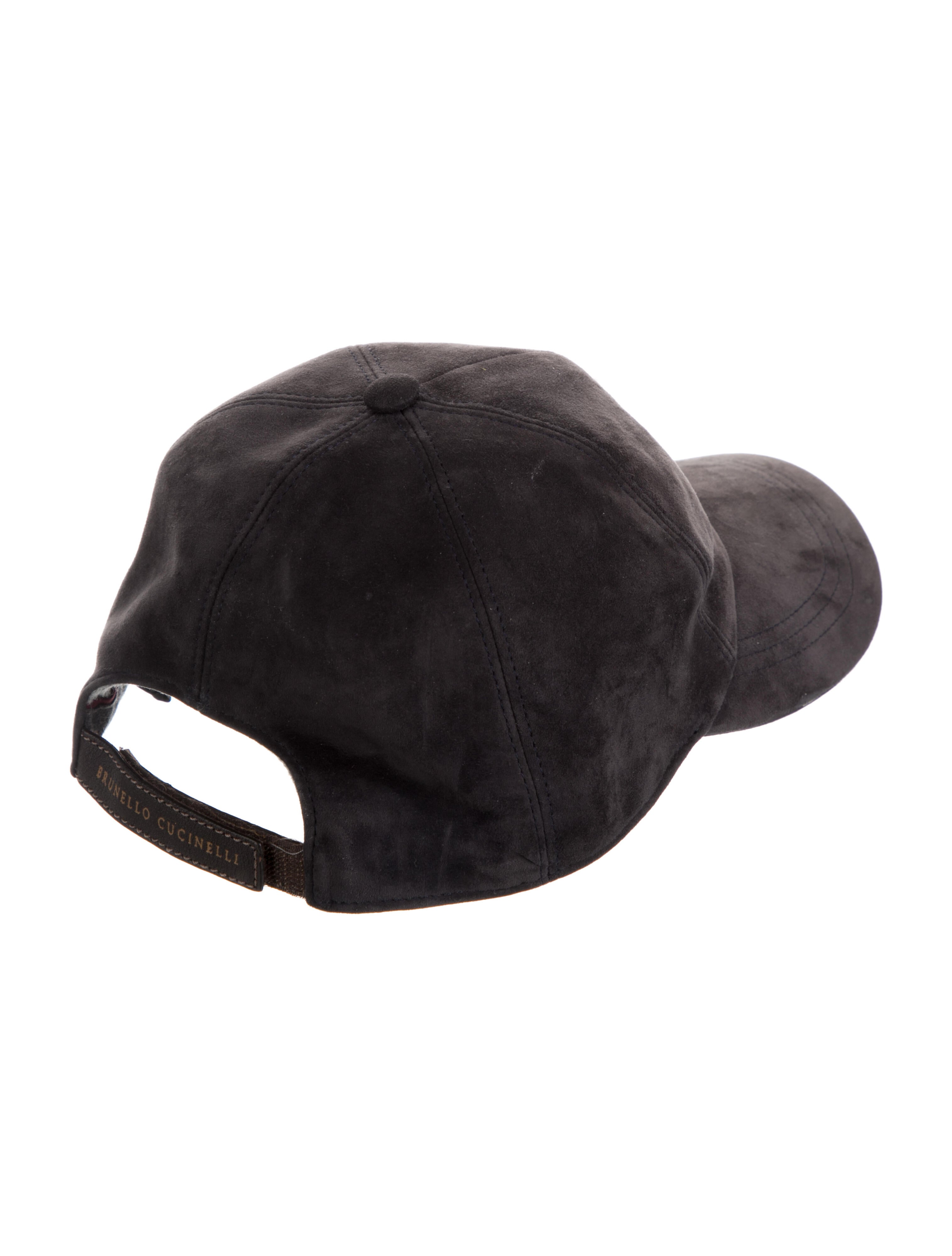 Brunello Cucinelli Leather Baseball Hat
