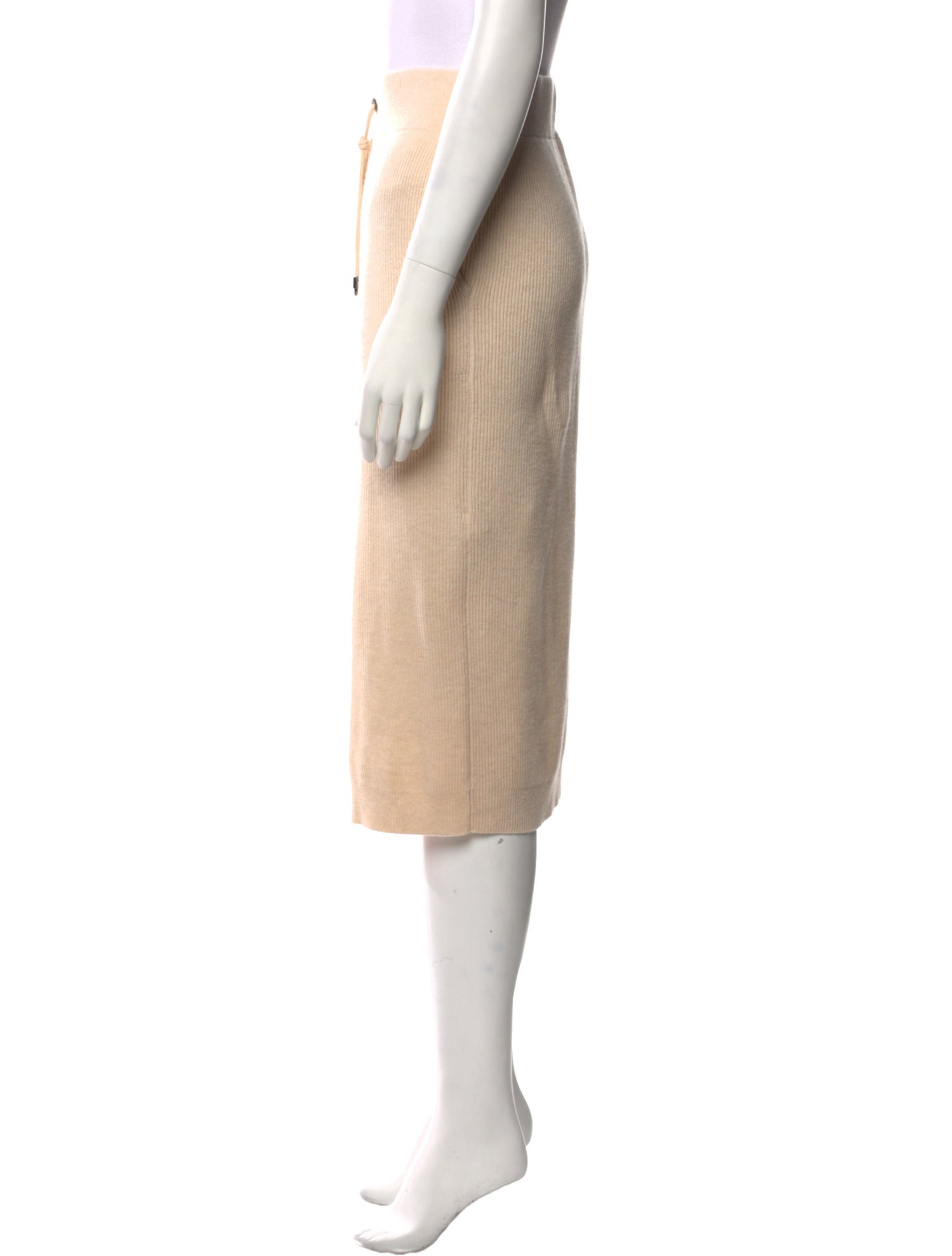 Brunello Cucinelli Cashmere Knee-Length Skirt