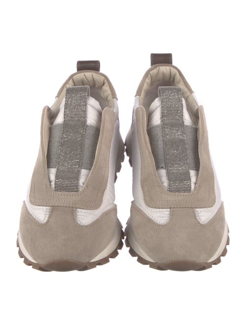 Brunello Cucinelli Monili Suede Sneakers