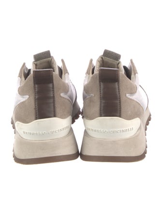 Brunello Cucinelli Monili Suede Sneakers