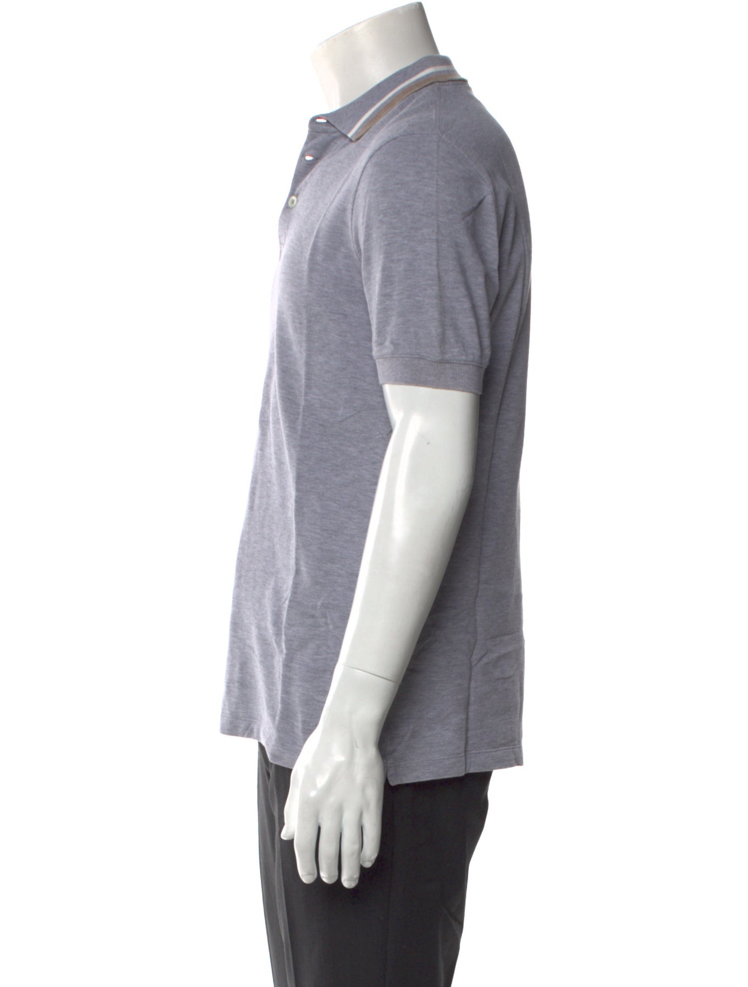 Brunello Cucinelli Collar Short Sleeve Polo Shirt
