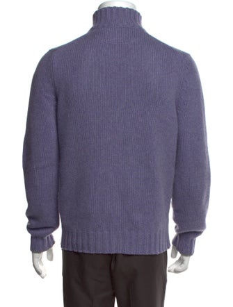 Brunello Cucinelli Cashmere Turtleneck Polo Sweater