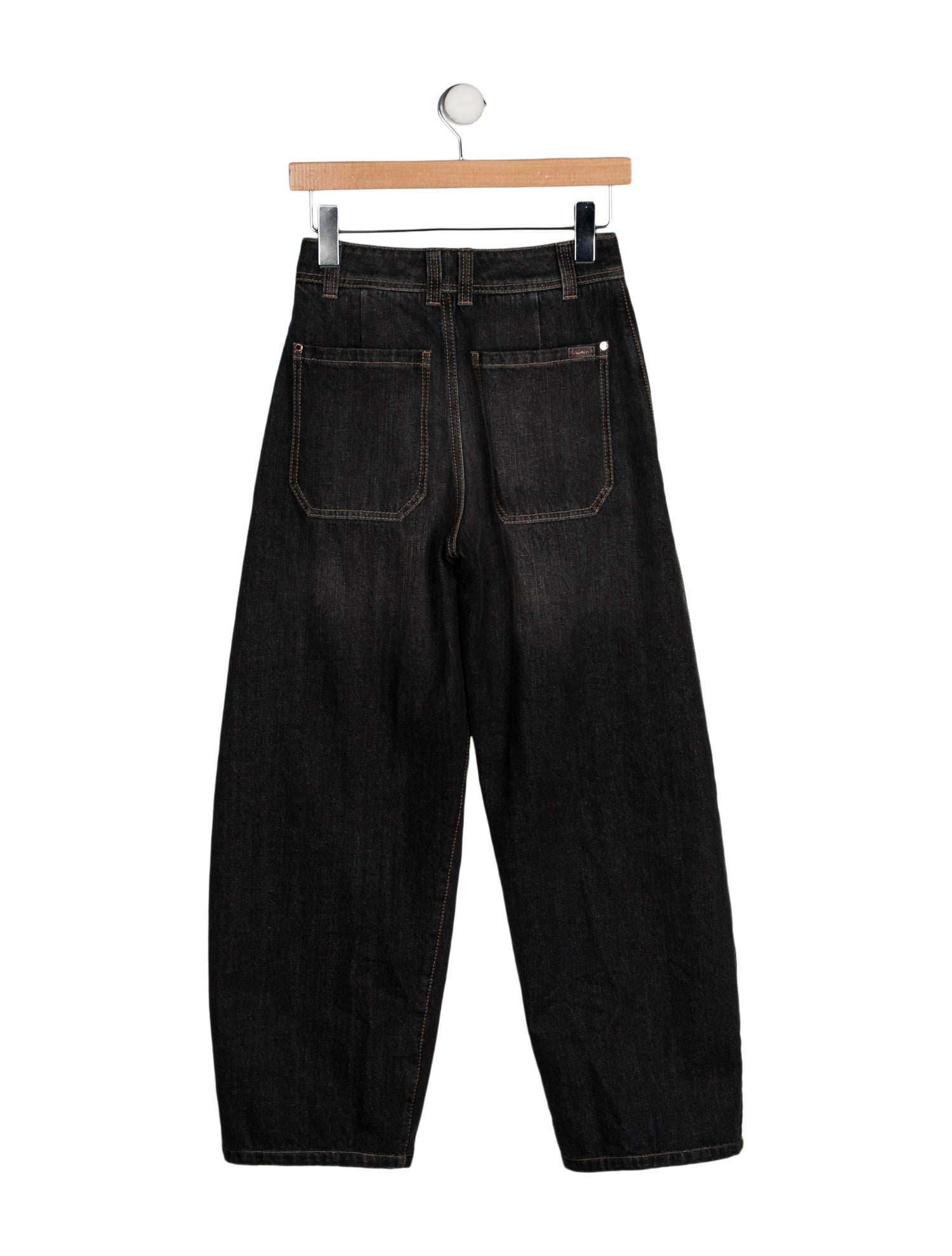 Brunello Cucinelli High-Rise Wide Leg Jeans