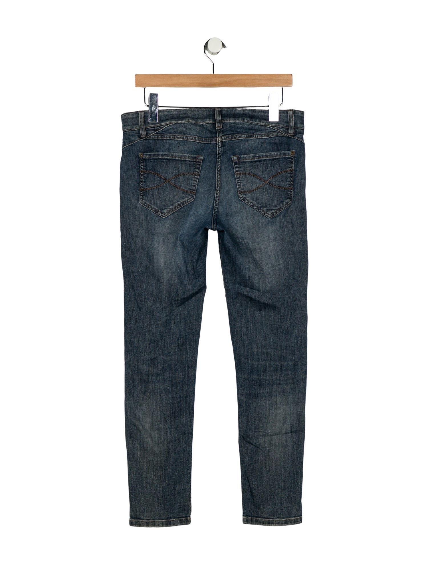 Brunello Cucinelli Low-Rise Straight Leg Jeans