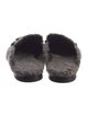Brunello Cucinelli Leather Beaded Accents Mules