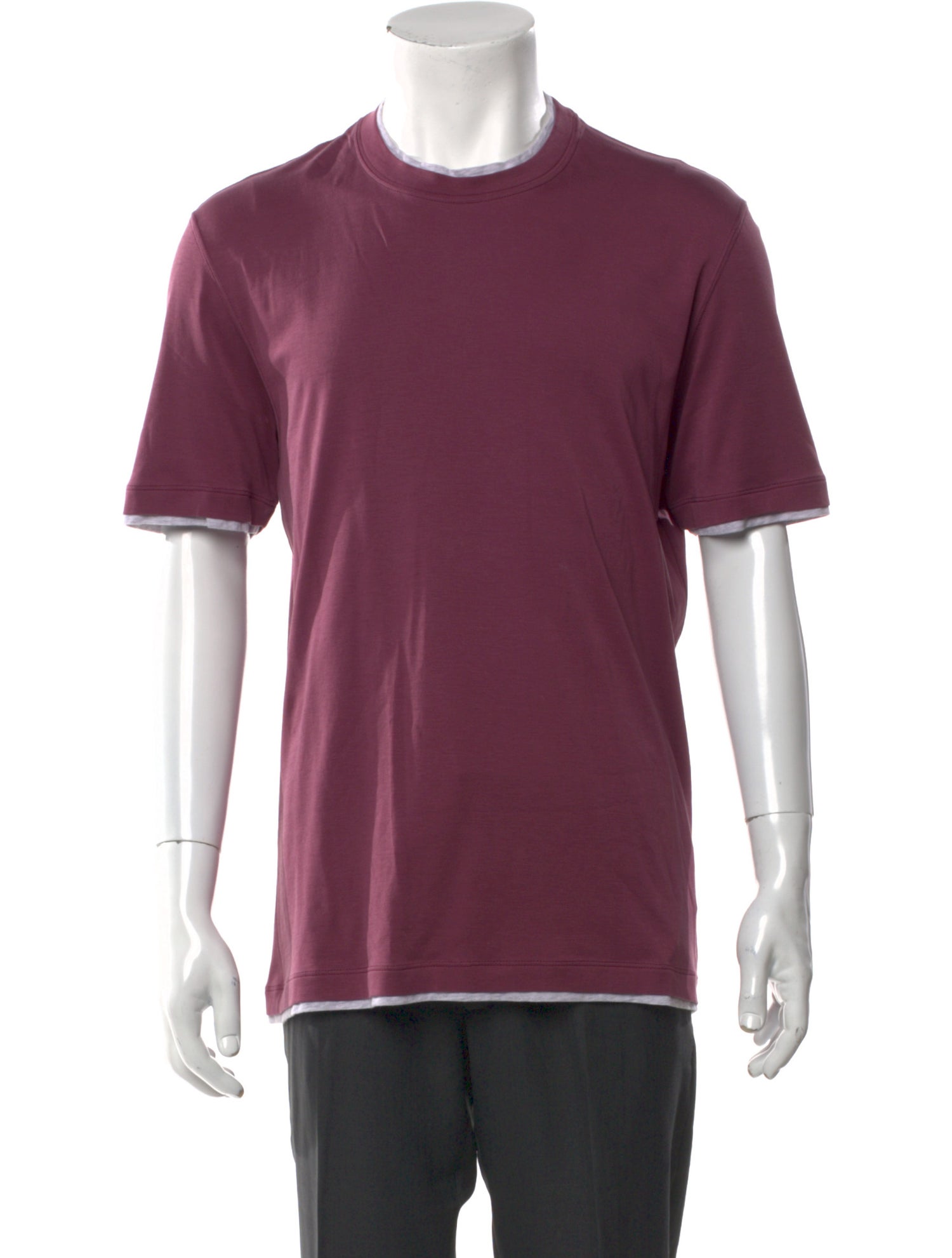 Brunello Cucinelli Crew Neck Short Sleeve T-Shirt