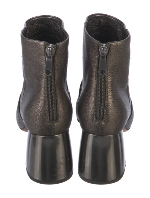 Brunello Cucinelli Leather Beaded Accents Boots