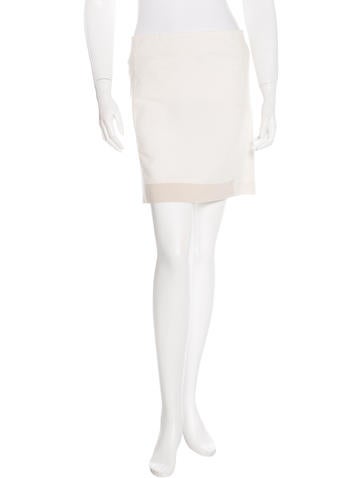 Brunello Cucinelli Colorblock Mini Skirt