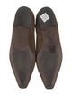 Brunello Cucinelli Monili Suede Flats