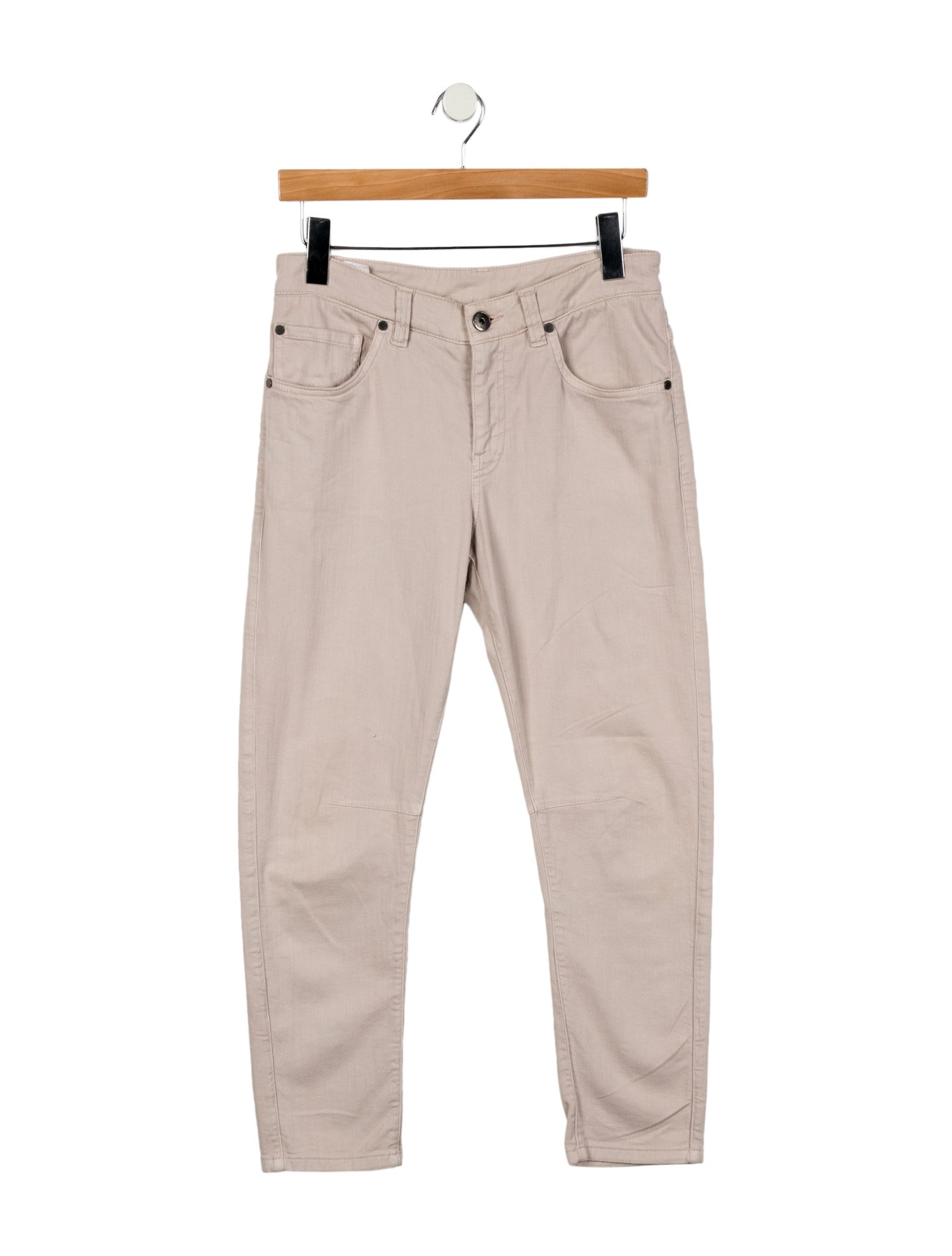 Brunello Cucinelli Mid-Rise Skinny Leg Jeans