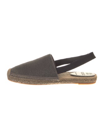 Brunello Cucinelli Suede Beaded Accents Espadrilles