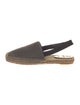 Brunello Cucinelli Suede Beaded Accents Espadrilles