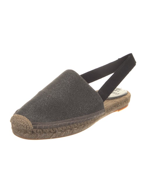 Brunello Cucinelli Suede Beaded Accents Espadrilles
