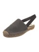 Brunello Cucinelli Suede Beaded Accents Espadrilles