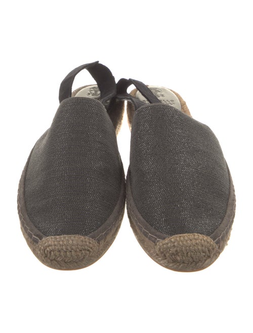 Brunello Cucinelli Suede Beaded Accents Espadrilles