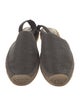 Brunello Cucinelli Suede Beaded Accents Espadrilles