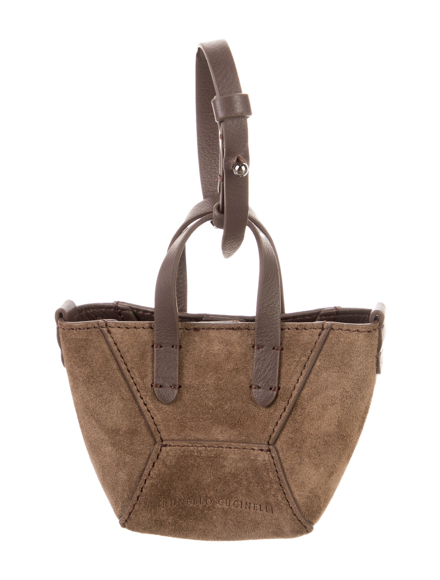 Brunello Cucinelli Leather Bag Accessory w/ Tags