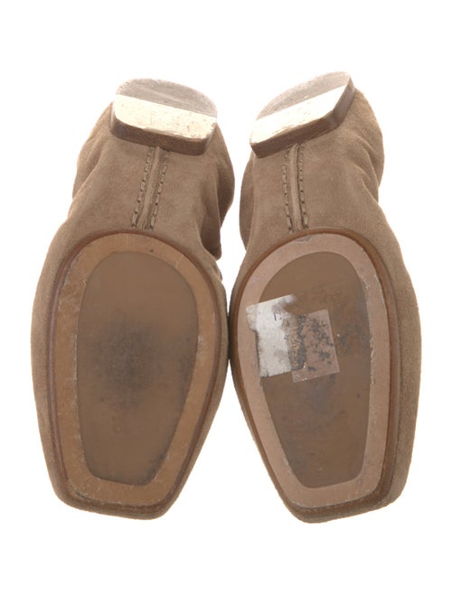 Brunello Cucinelli Monili Suede Ballet Flats