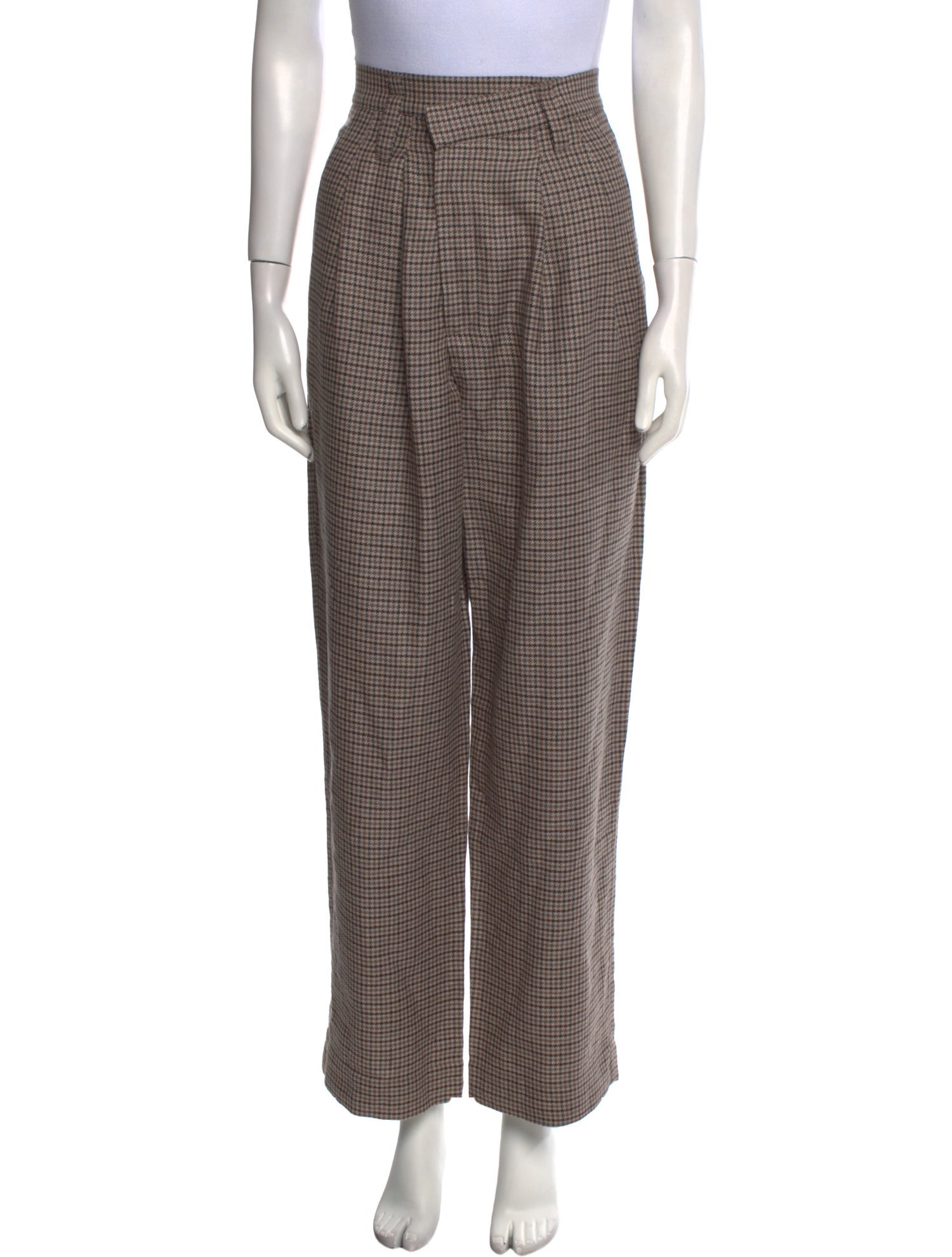 Brunello Cucinelli Linen Wide Leg Pants