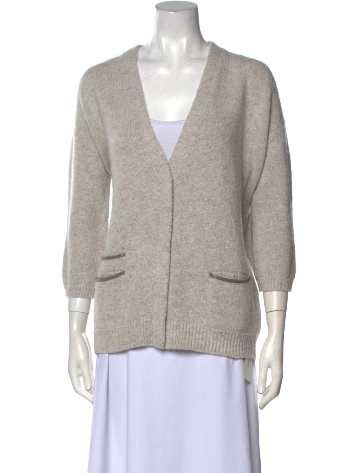 Brunello Cucinelli Cashmere V-Neck Sweater