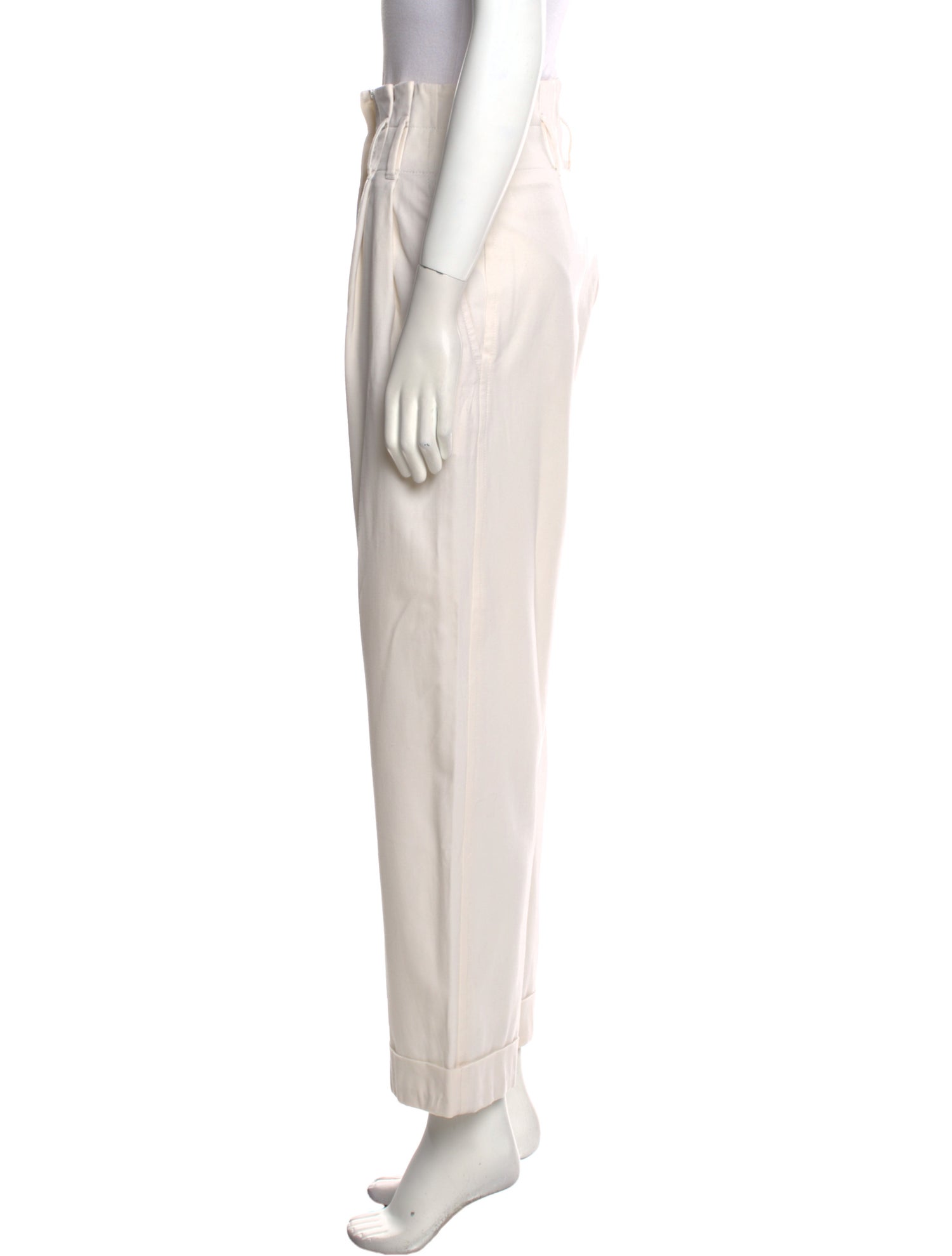Brunello Cucinelli Virgin Wool Wide Leg Pants