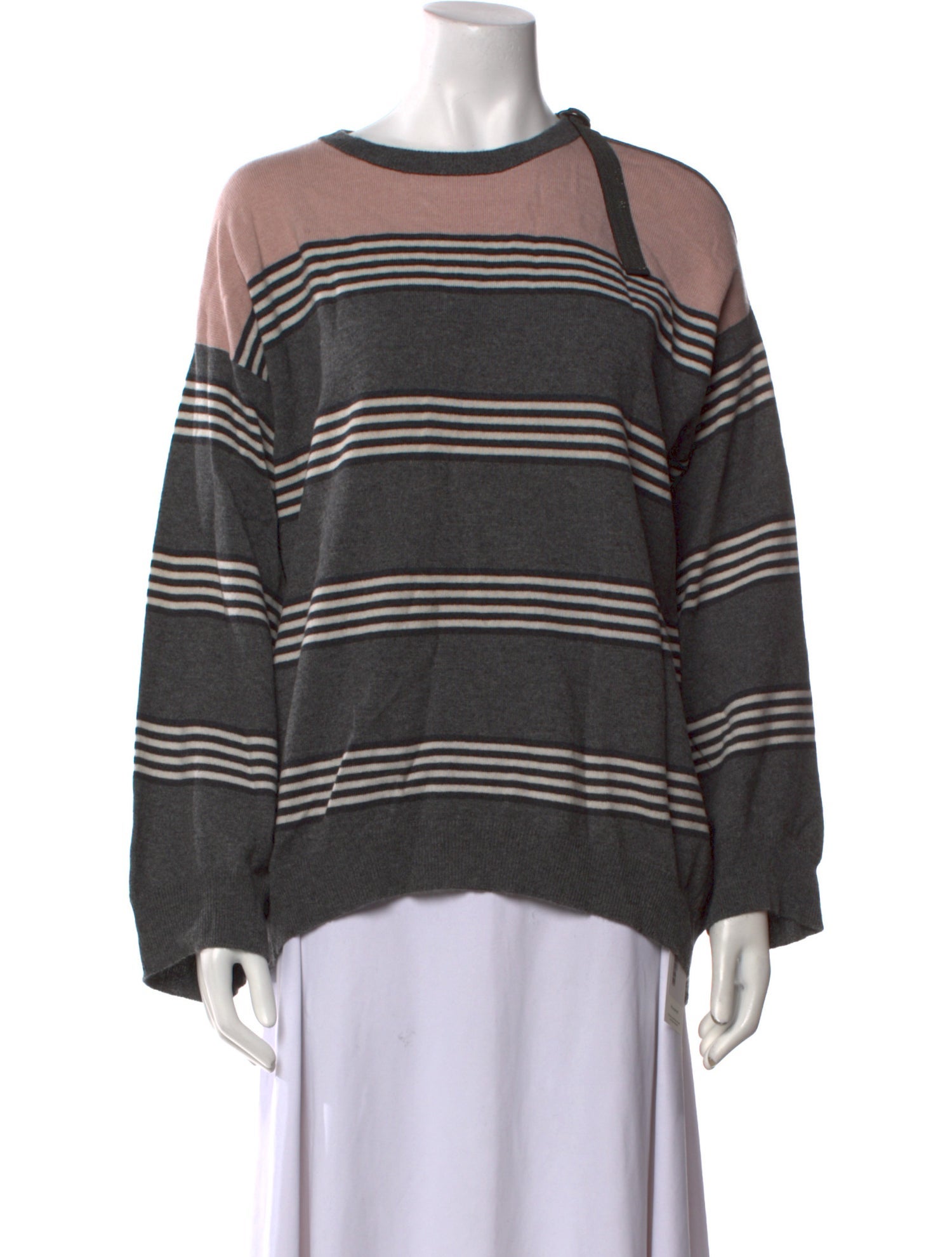 Brunello Cucinelli Cashmere Striped Sweater