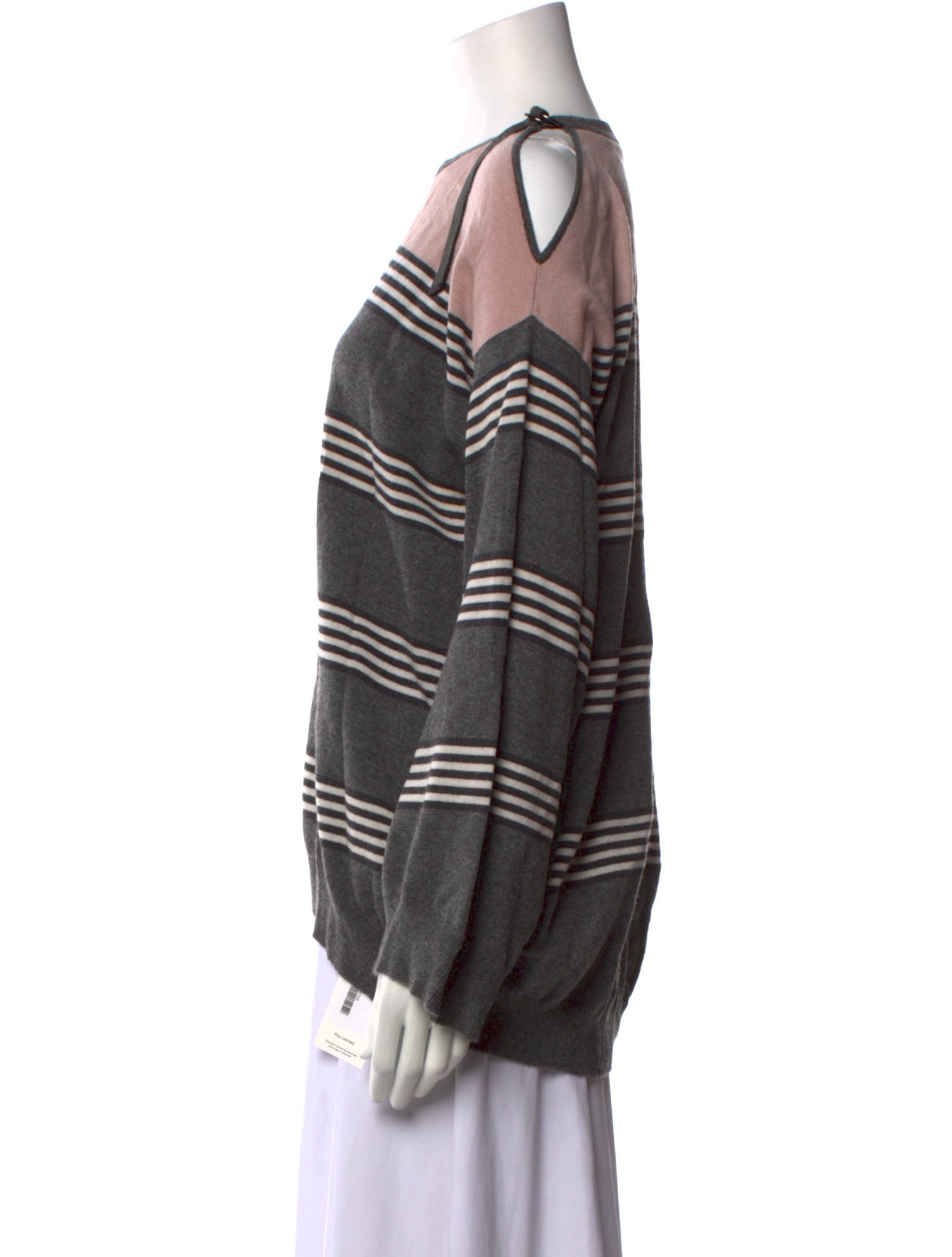 Brunello Cucinelli Cashmere Striped Sweater