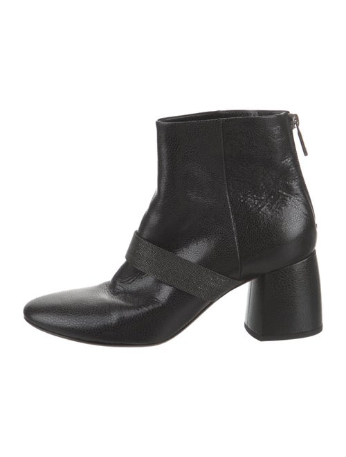 Brunello Cucinelli Monili Leather Boots