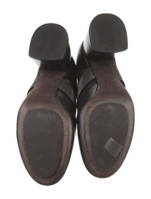 Brunello Cucinelli Monili Leather Boots