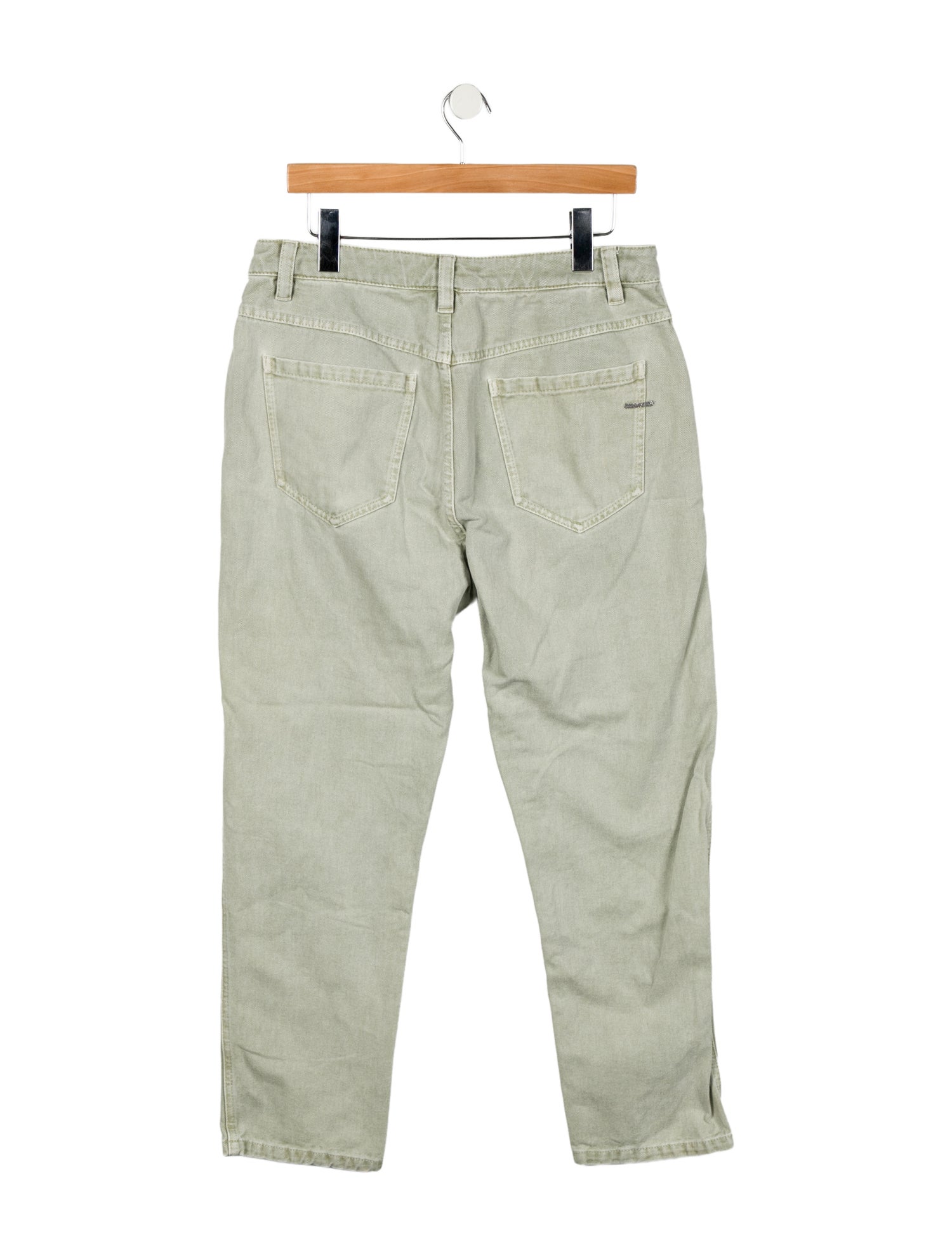 Brunello Cucinelli Mid-Rise Straight Leg Jeans