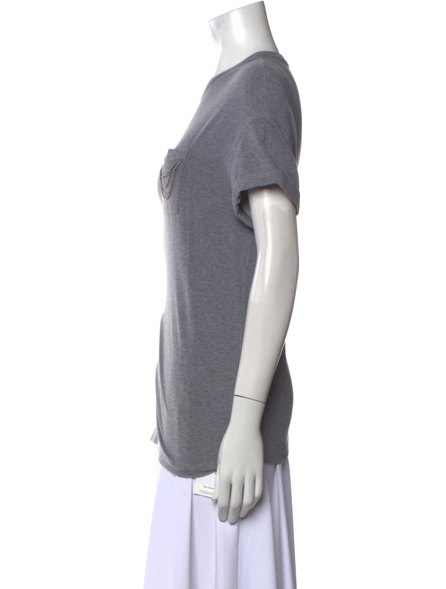 Brunello Cucinelli Crew Neck Short Sleeve T-Shirt