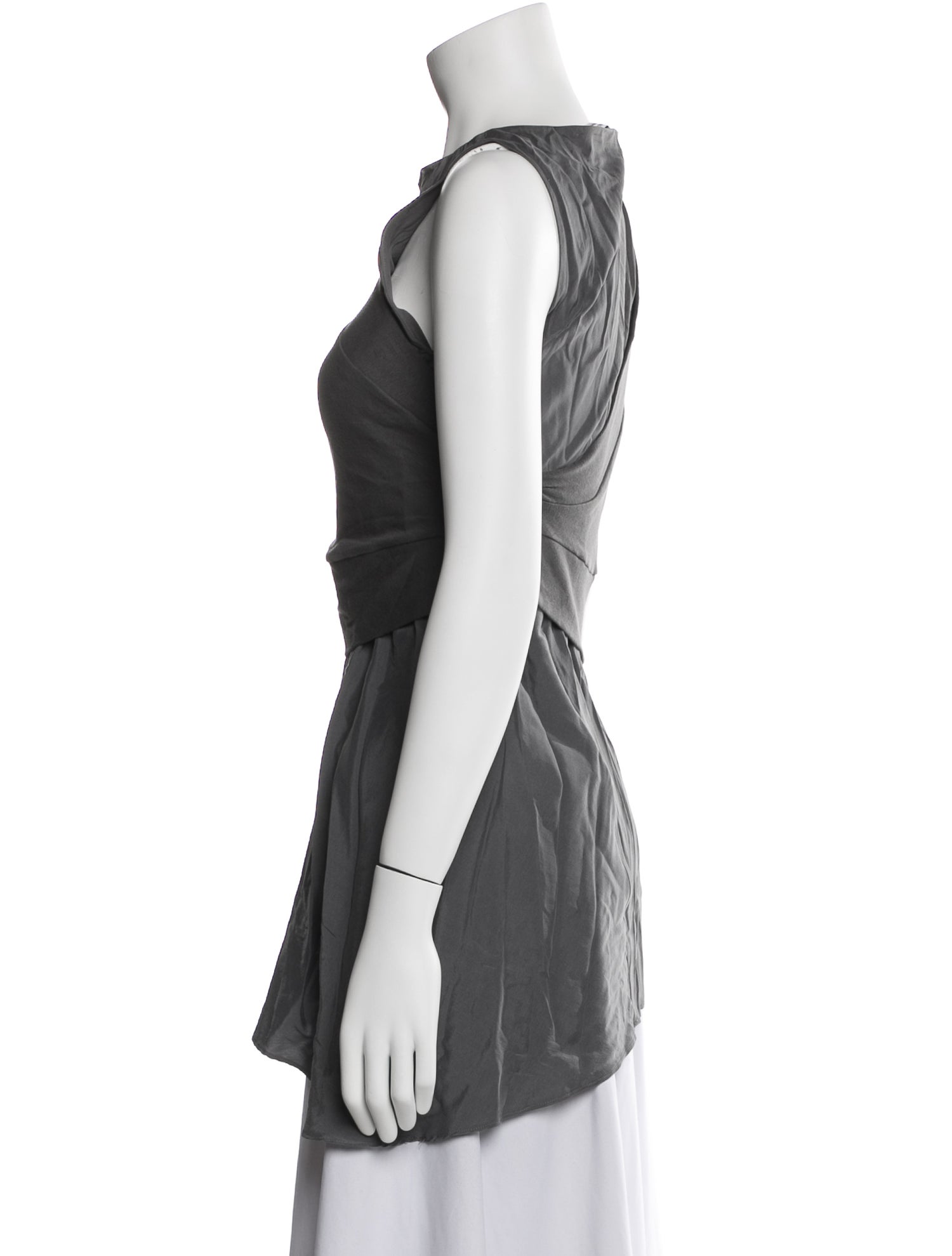 Brunello Cucinelli Bateau Neckline Short Sleeve Tunic