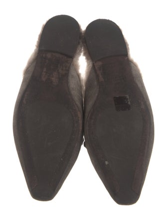 Brunello Cucinelli Monili Suede Mules