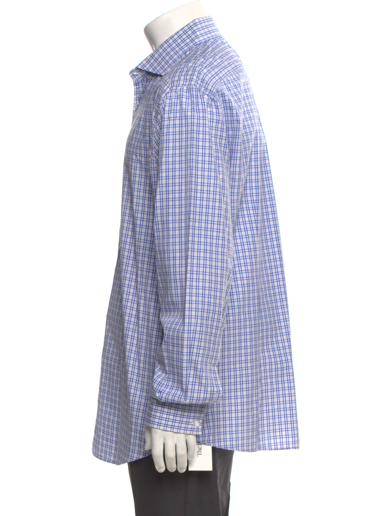 Brunello Cucinelli Plaid Print Long Sleeve Shirt