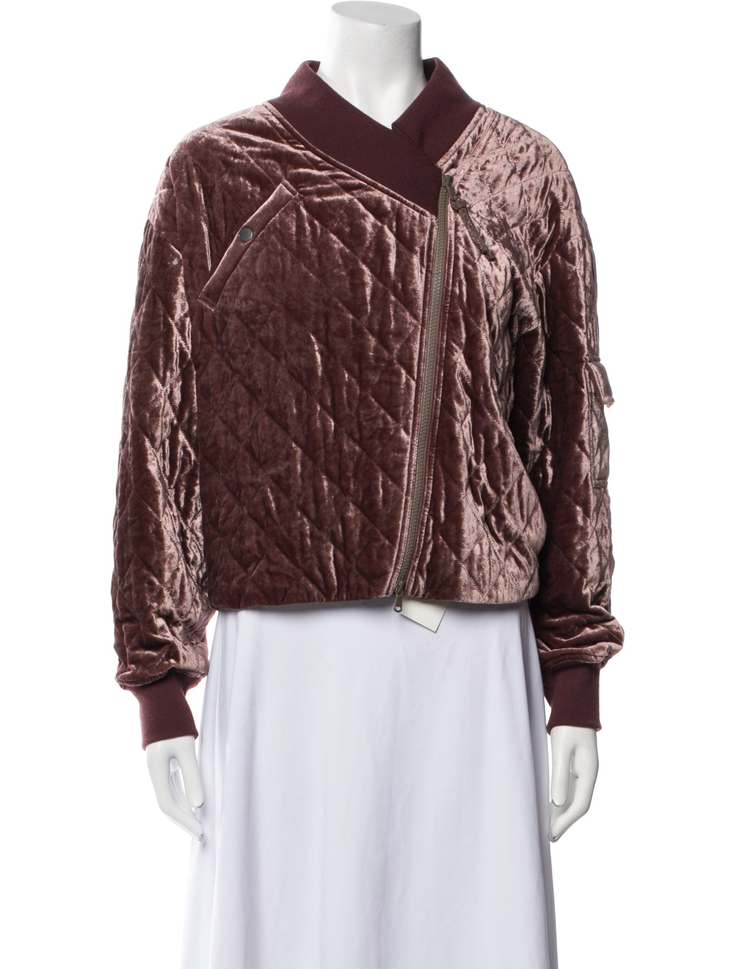 Brunello Cucinelli Faux Fur Jacket