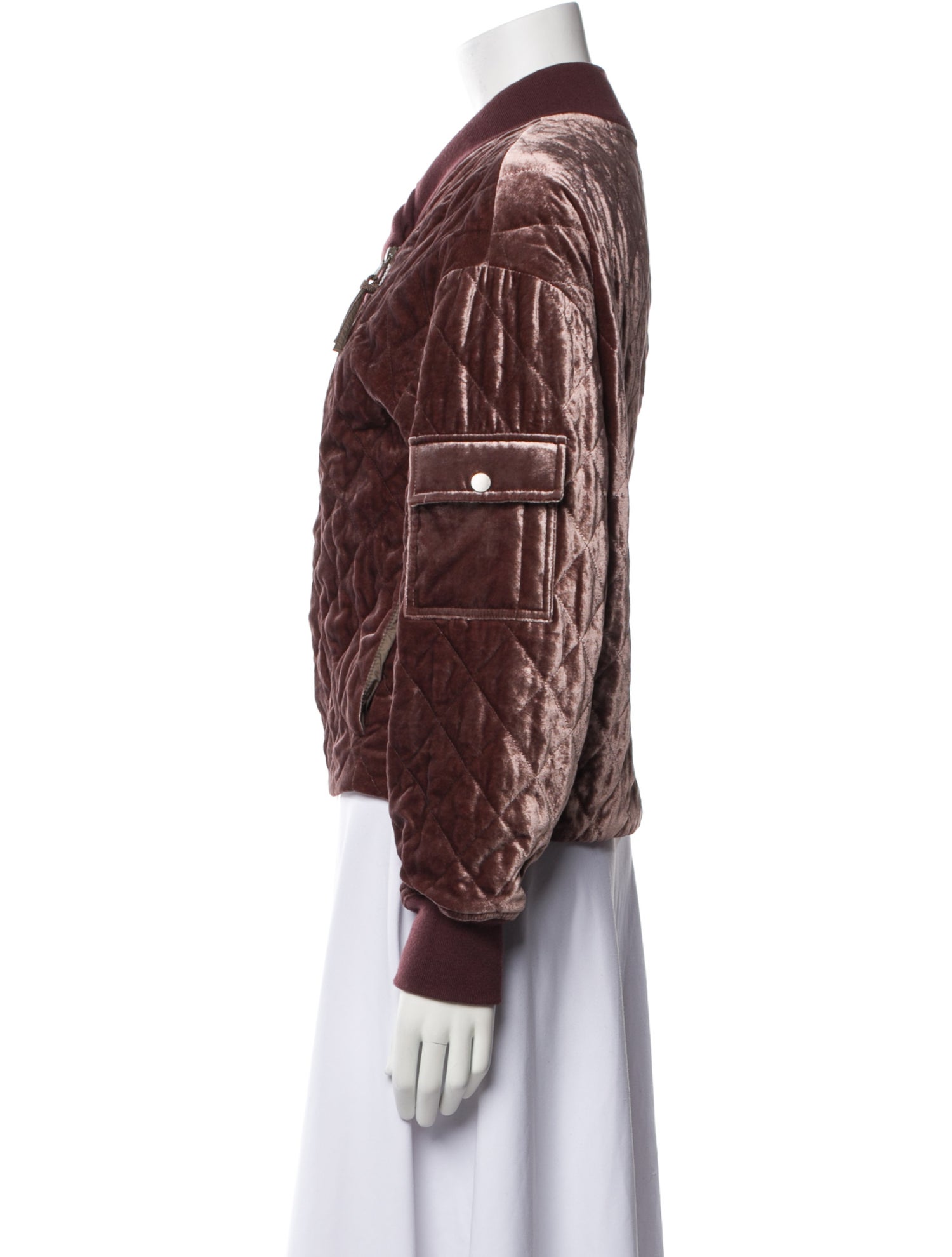 Brunello Cucinelli Faux Fur Jacket