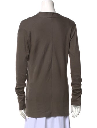 Brunello Cucinelli Cowl Neck Long Sleeve Top