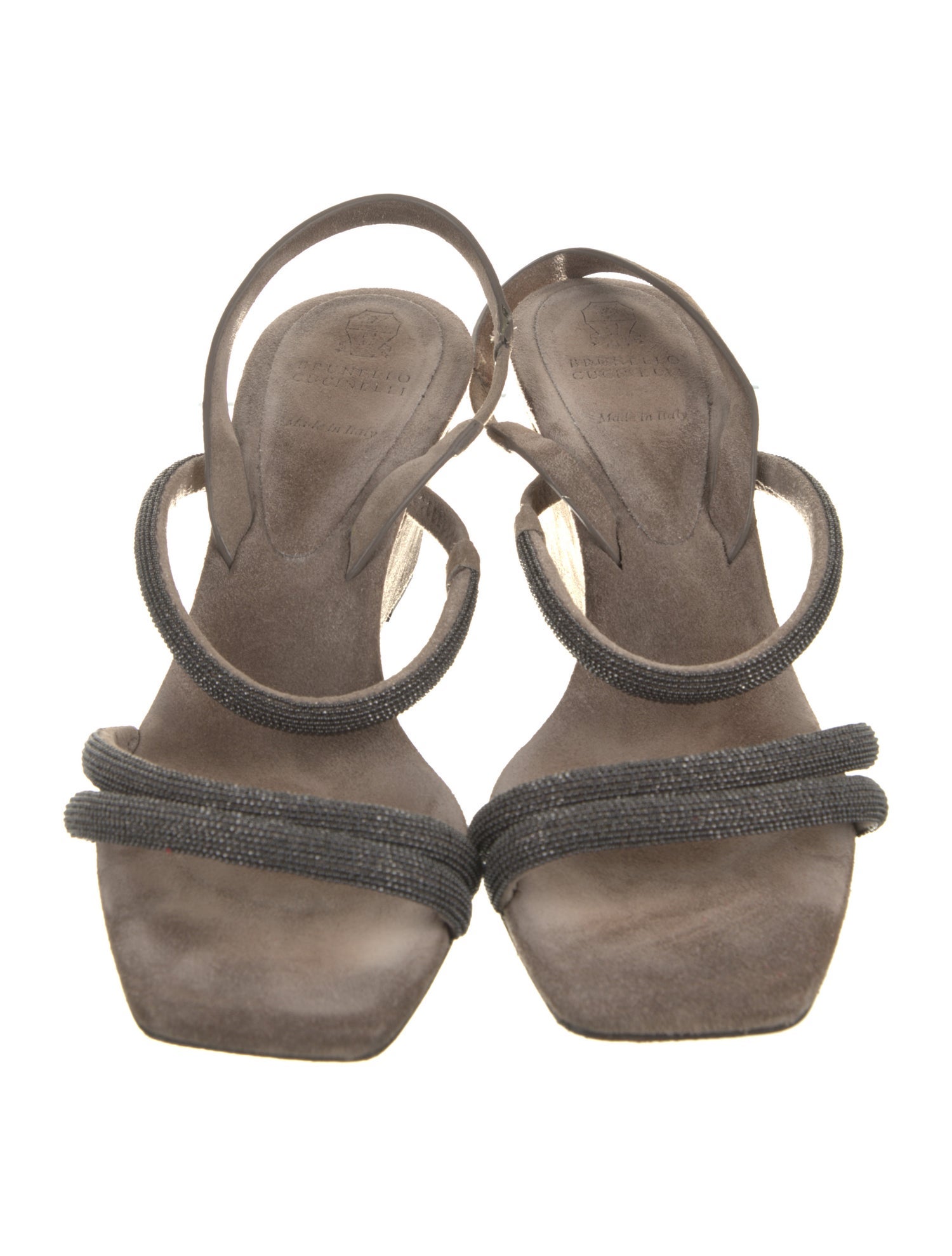 Brunello Cucinelli Suede Slides