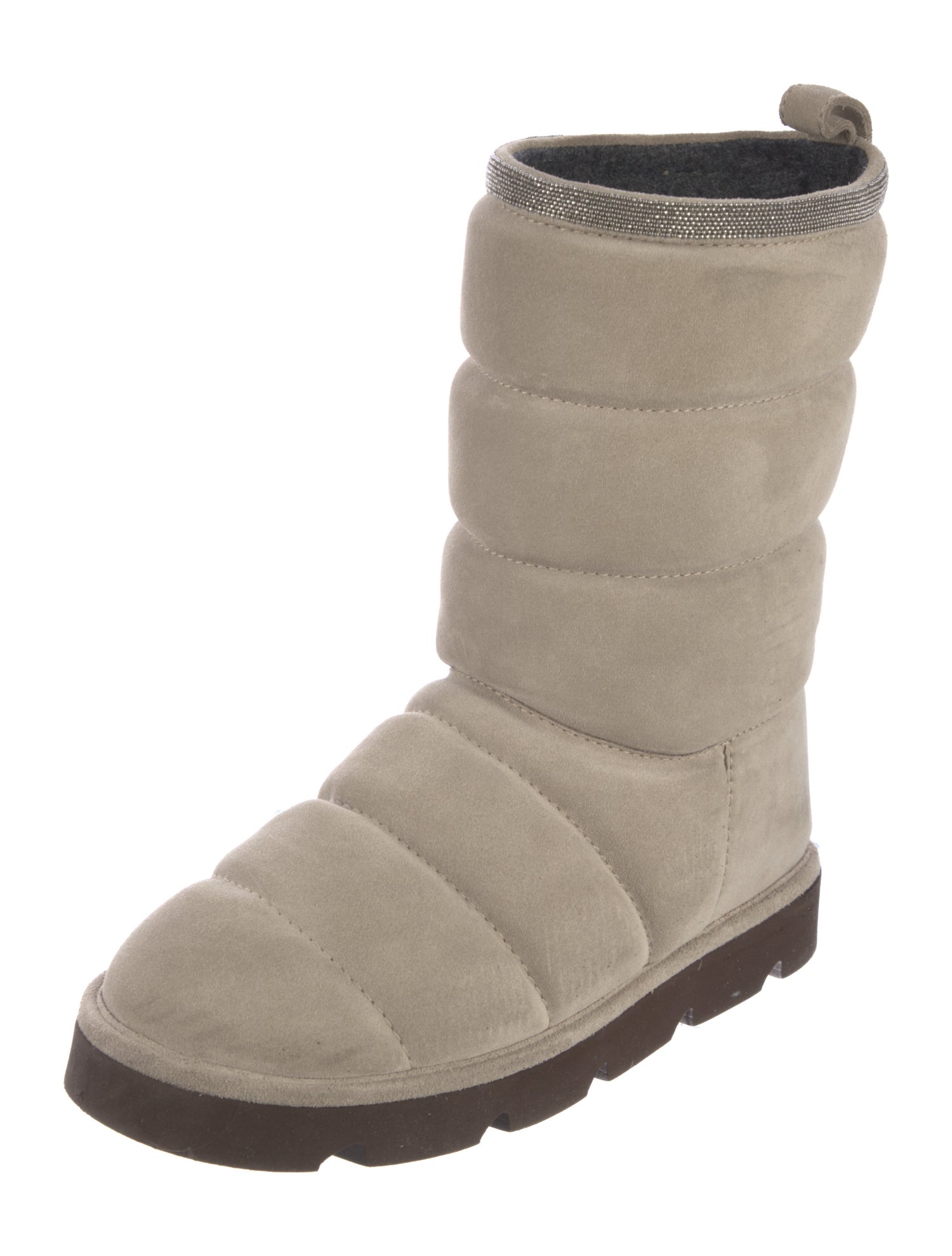 Brunello Cucinelli Suede Printed Boots