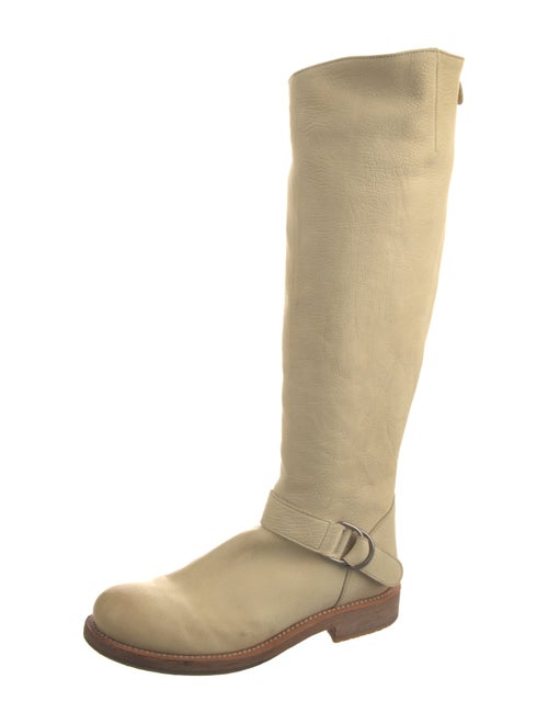 Brunello Cucinelli Leather Riding Boots