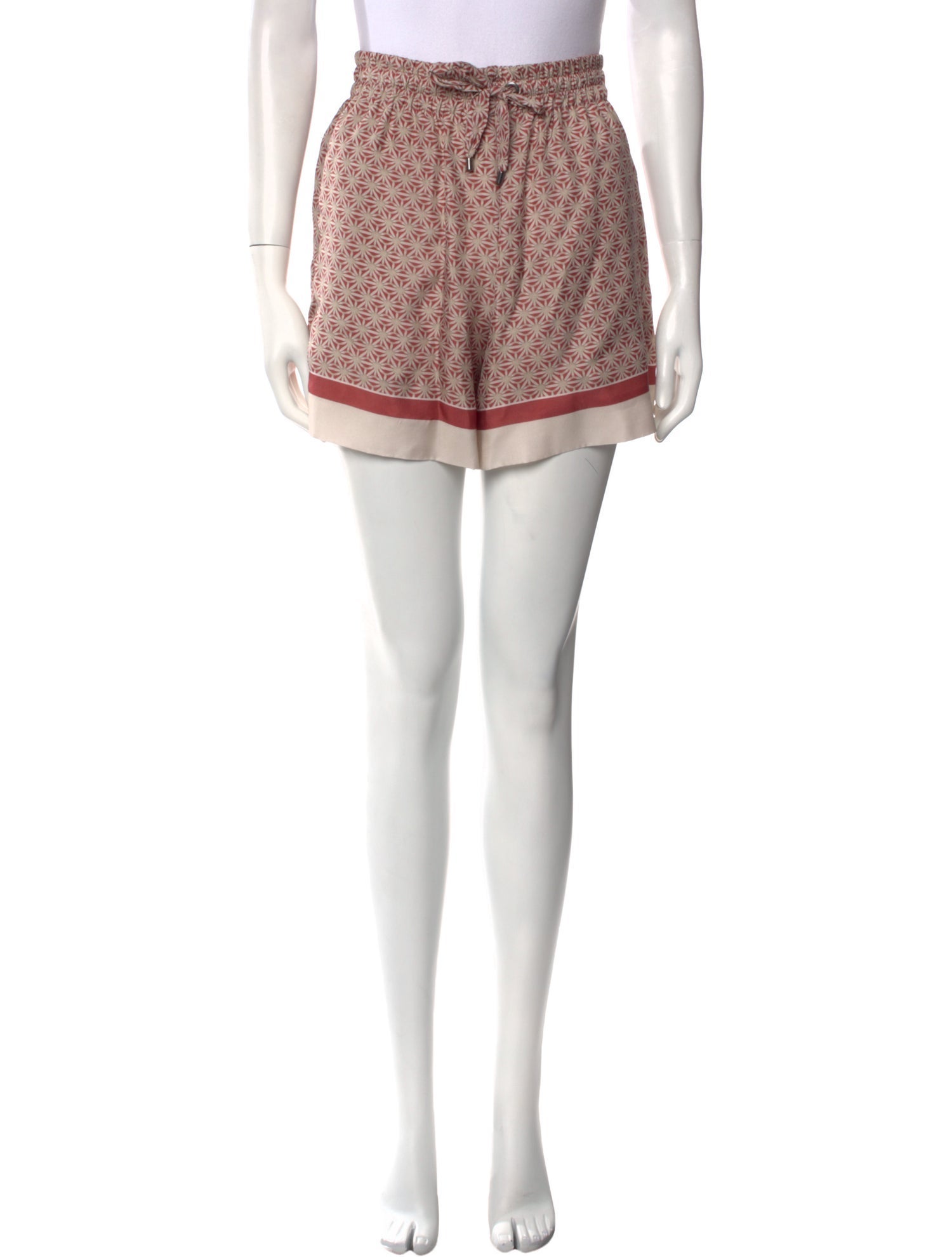 Brunello Cucinelli Silk Mini Shorts w/ Tags